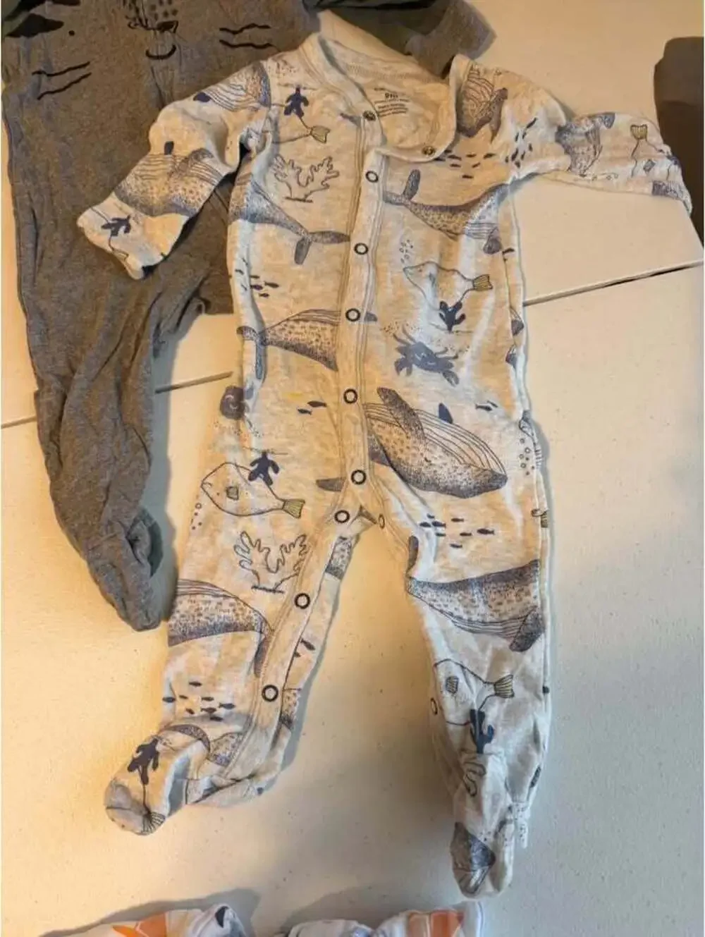Carter's 9M Footie Pajamas - 3 Pack